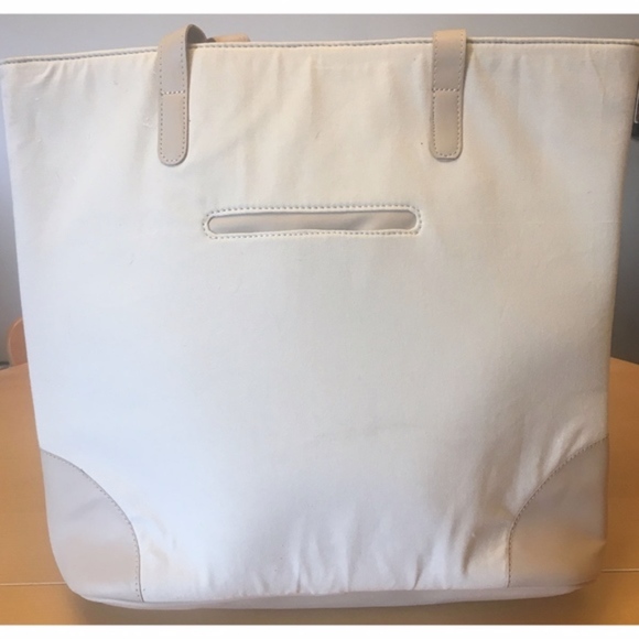 NWT October Jaipur Ivory Tote - Picture 4 of 6